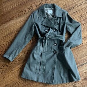 Vintage Old Navy Women's Double-Breasted Trench Coat- fully lined